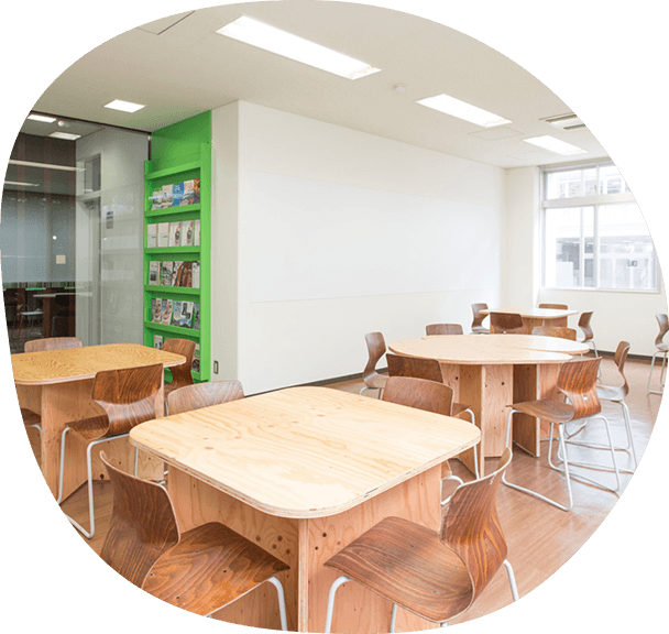 写真：カフェスペース