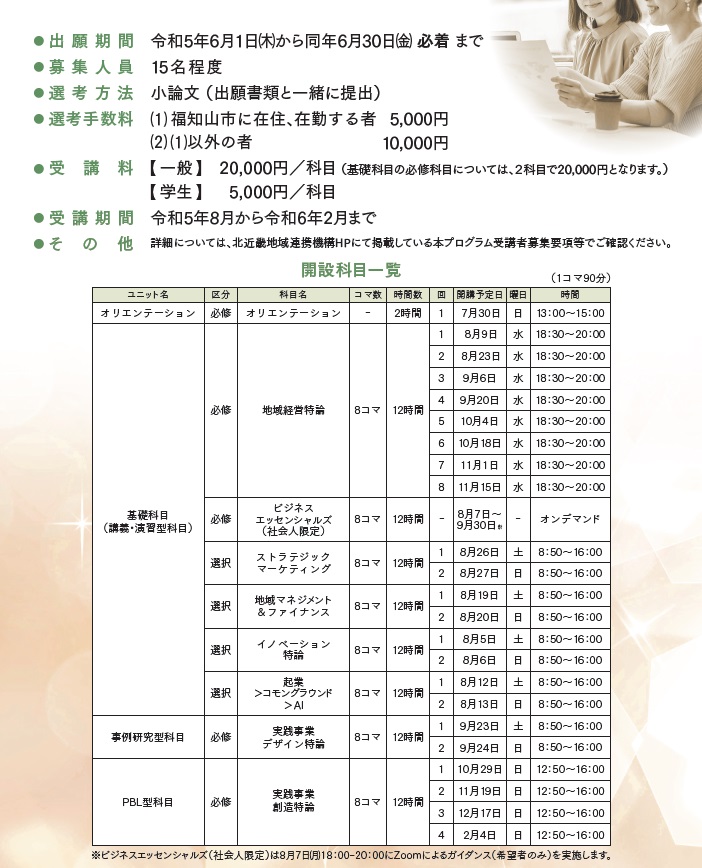 2023年度NEXT産業創造プログラム